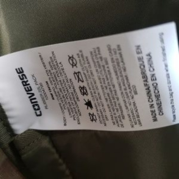 New Converse Rubber 22l Hodgeman Camo Backpack - Picture 7 of 7